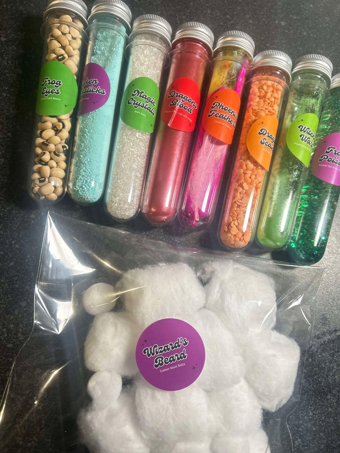 Little Dreamers Lab: Witches & Wizards Rainbow Potion Kit | Sensory Play for Kids | Halloween Tuff Tray & Mud Kitchen Activity