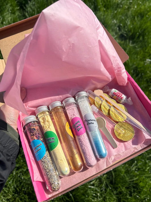 Little Dreamers Lab: Mini Rainbow Potion Kit | Sensory Play for Kids | Tuff Tray, Mud Kitchen & SEN Activities