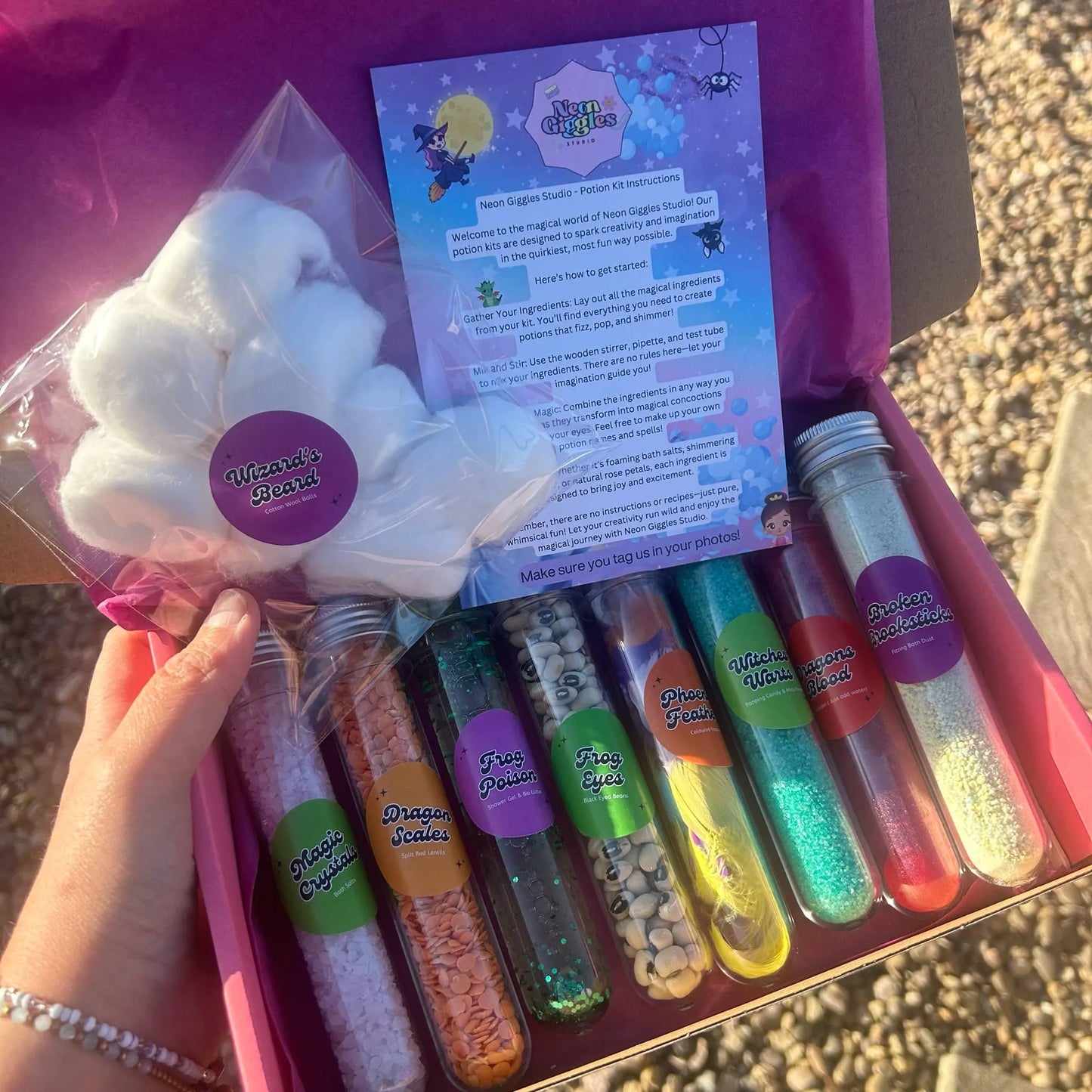 Little Dreamers Lab: Cosmic Potion Kit – Galaxy Swirls & Meteor Fragments | Sensory Play for Kids | Space & Imaginative Play